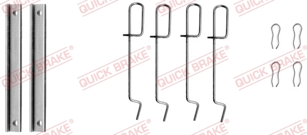 Accessory Kit, disc brake pad
